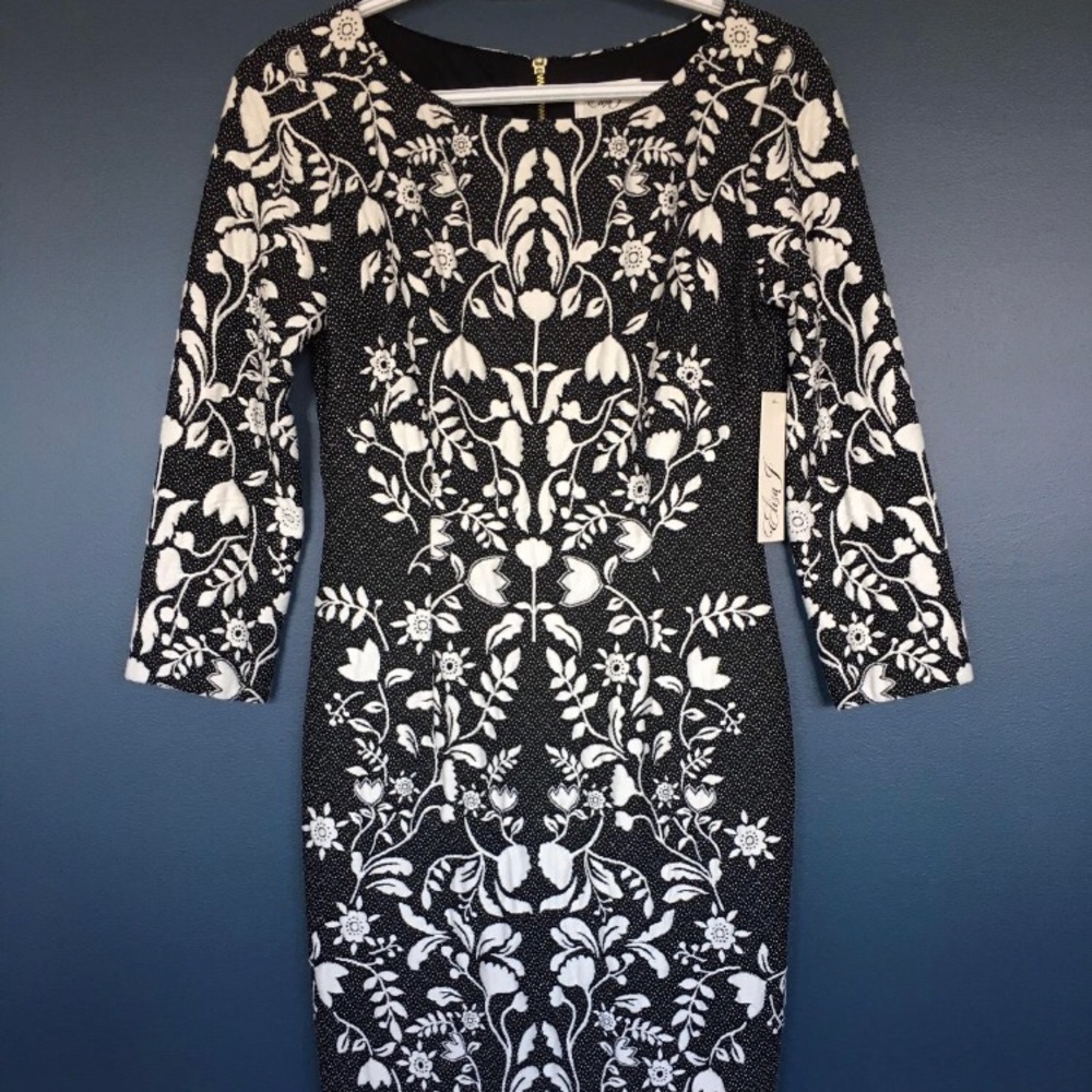 Eliza J Patterned Dress